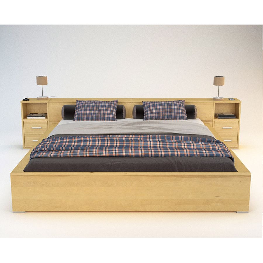 CREATO Massivholz Nachttisch