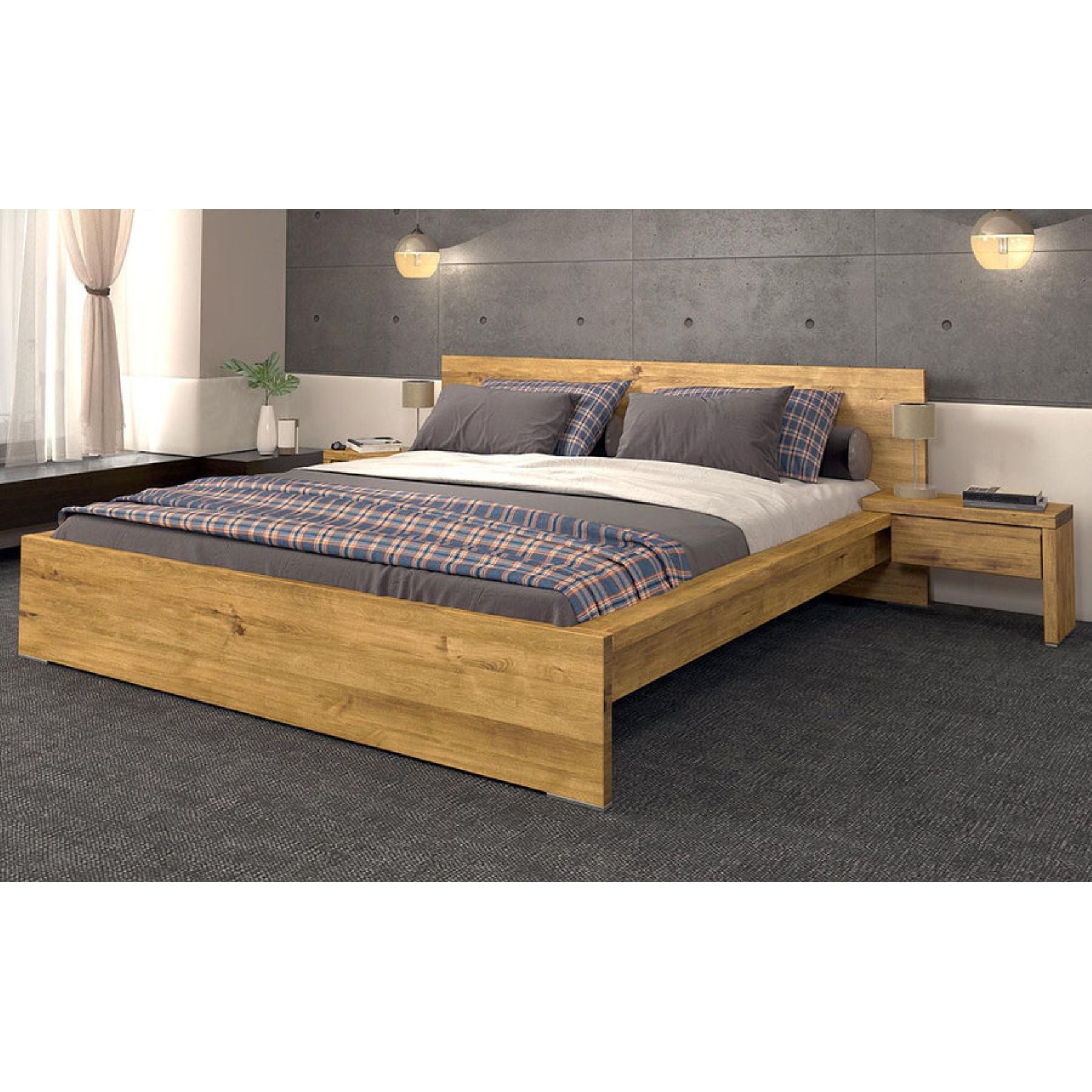 LONGBOARD Massivholzbett