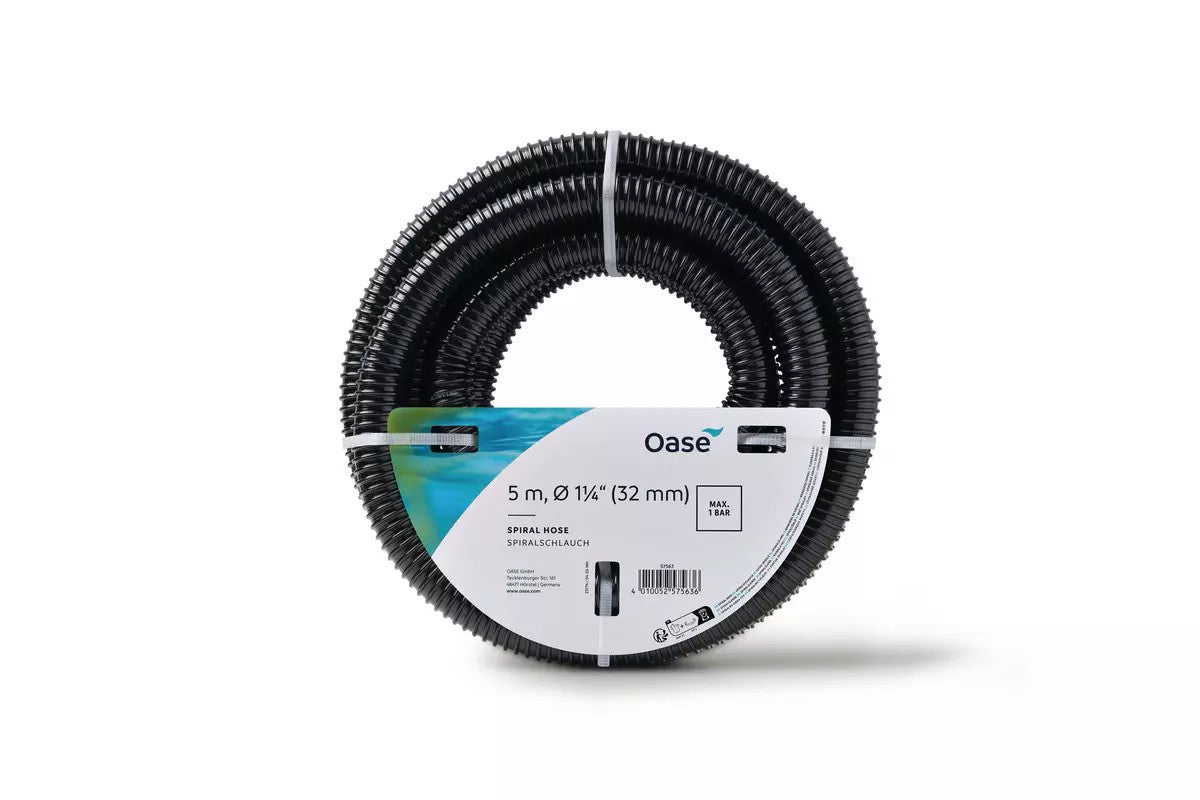 OASE Spiral hose black 1 1/4", 5 m INT