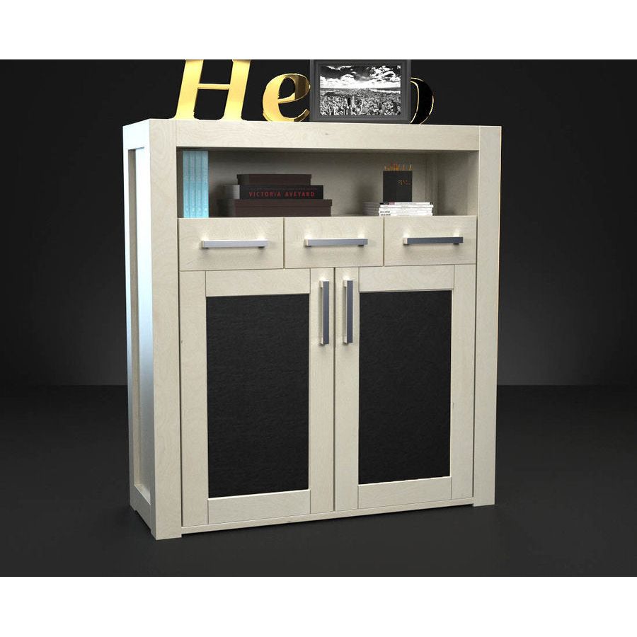 FRONTERA LEATHER Schubladen Massivholz Kommode