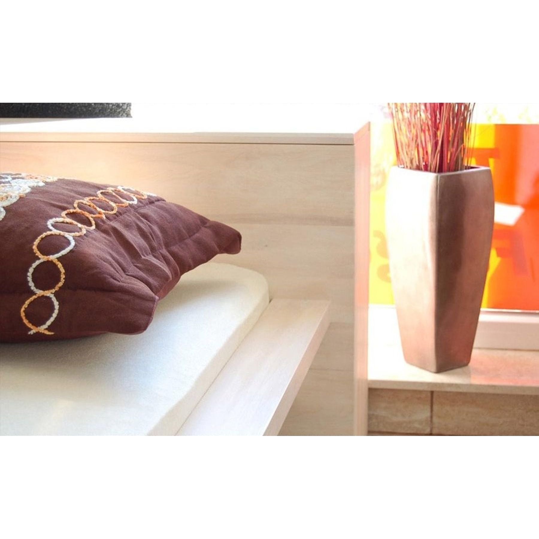 CREATO Massivholzbett mit Bettkasten