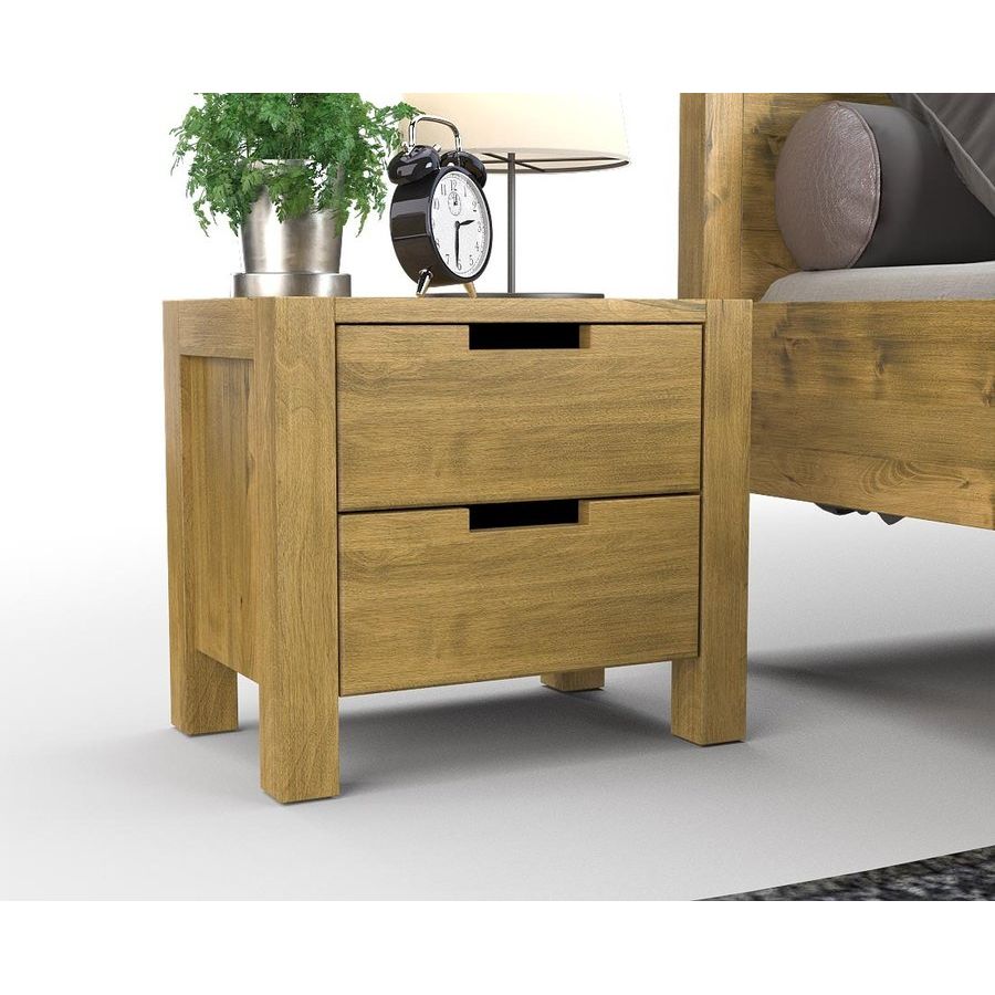 AURA Massivholz Nachttisch