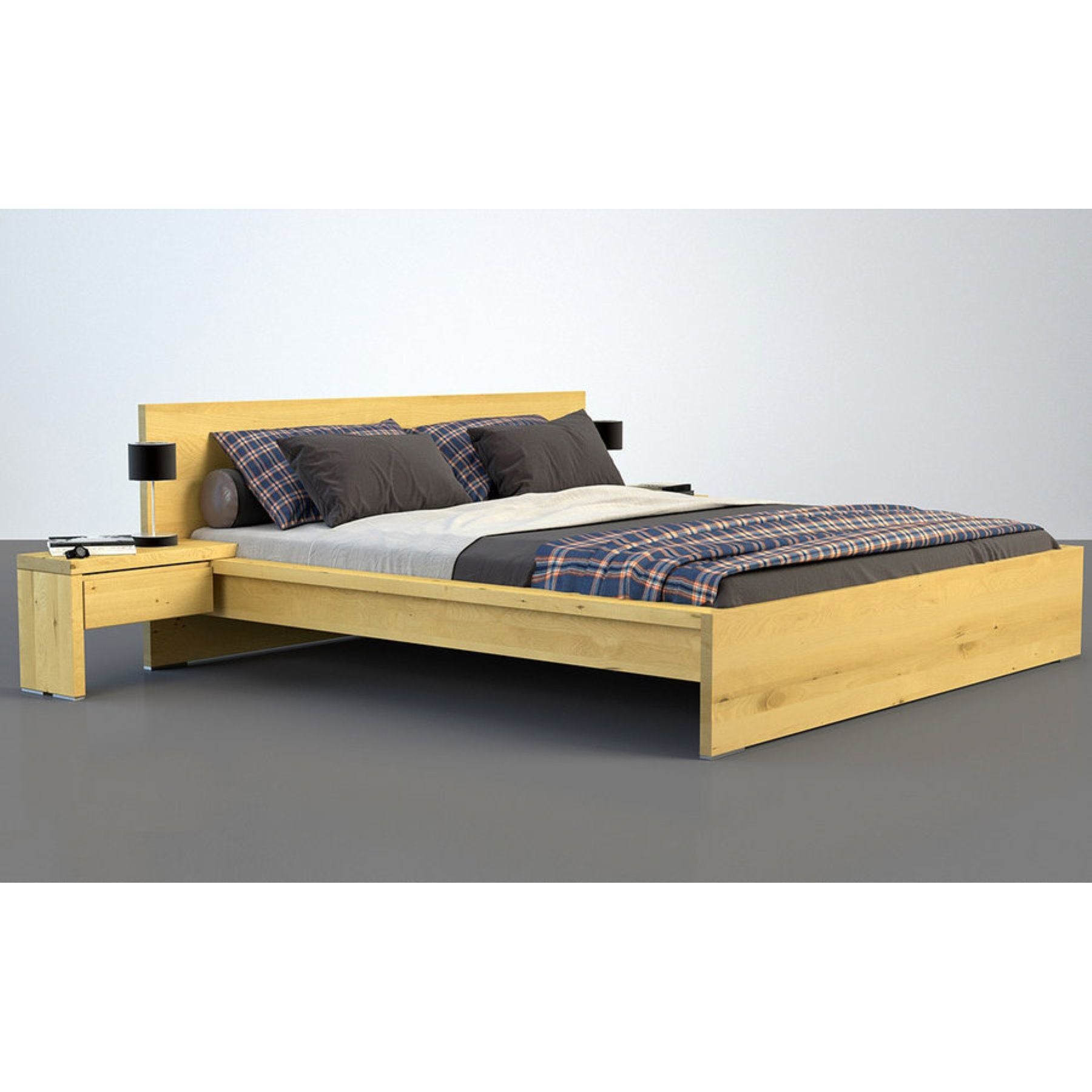 LONGBOARD Massivholzbett