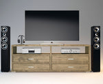 PEDENZA TV-Sideboard/Longboard Massivholz Kommode