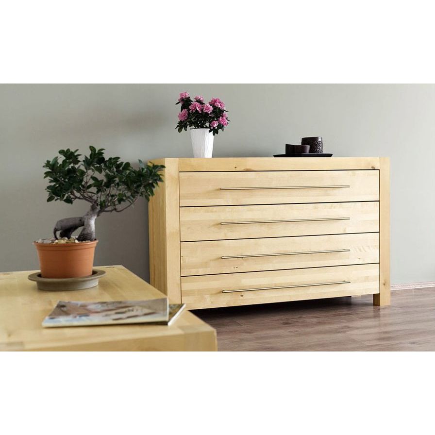 GRANDE Schubladen Massivholz Kommode
