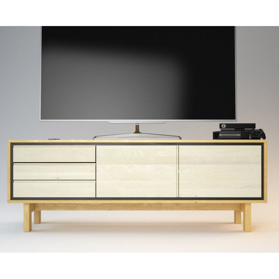BARCELONA TV-Sideboard/Longboard Massivholz Kommode