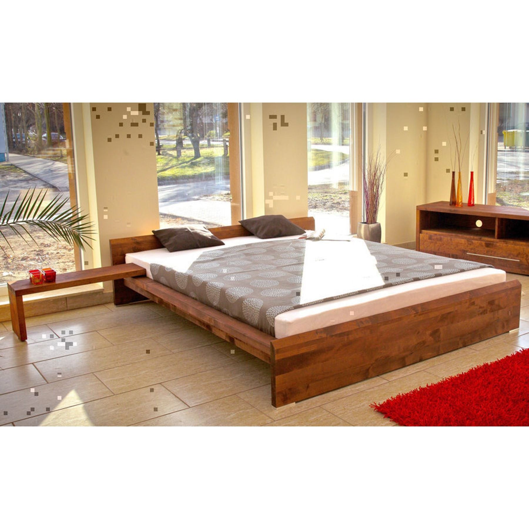 AGUZZO Massivholzbett