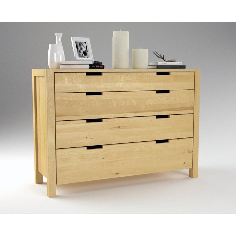 AURA Massivholz Schubladen Kommode