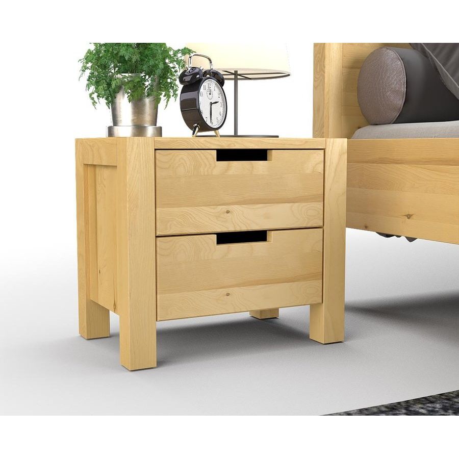 AURA Massivholz Nachttisch