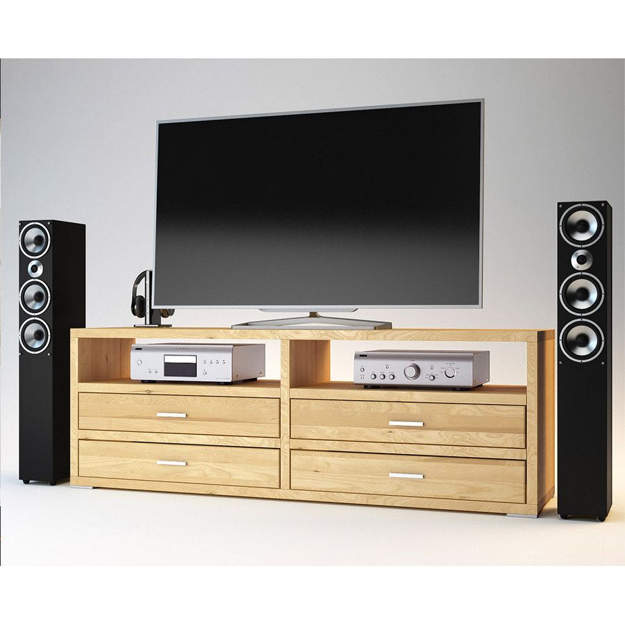 PEDENZA TV-Sideboard/Longboard Massivholz Kommode