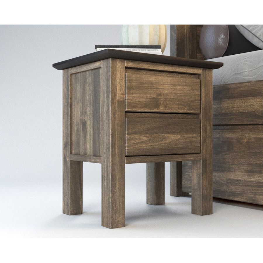 FLORANCE Massivholz Nachttisch