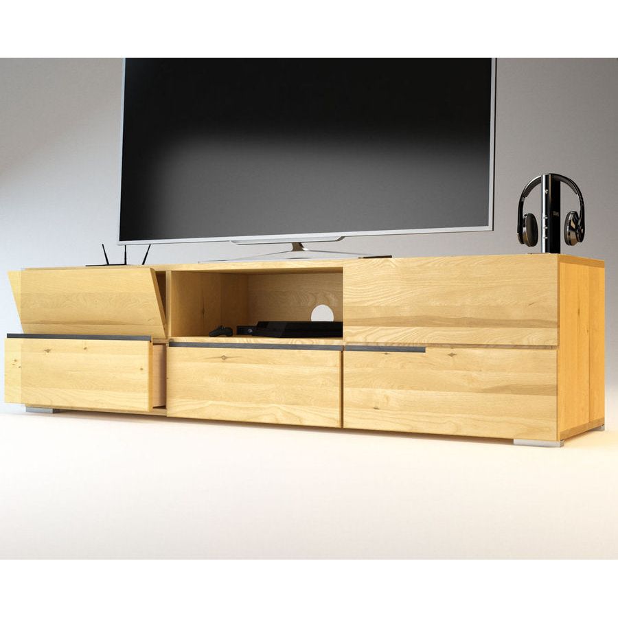 ARDEA TV-Sideboard/Longboard Massivholz Kommode