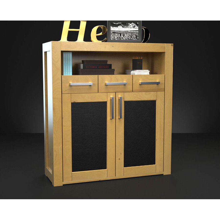 FRONTERA LEATHER Schubladen Massivholz Kommode