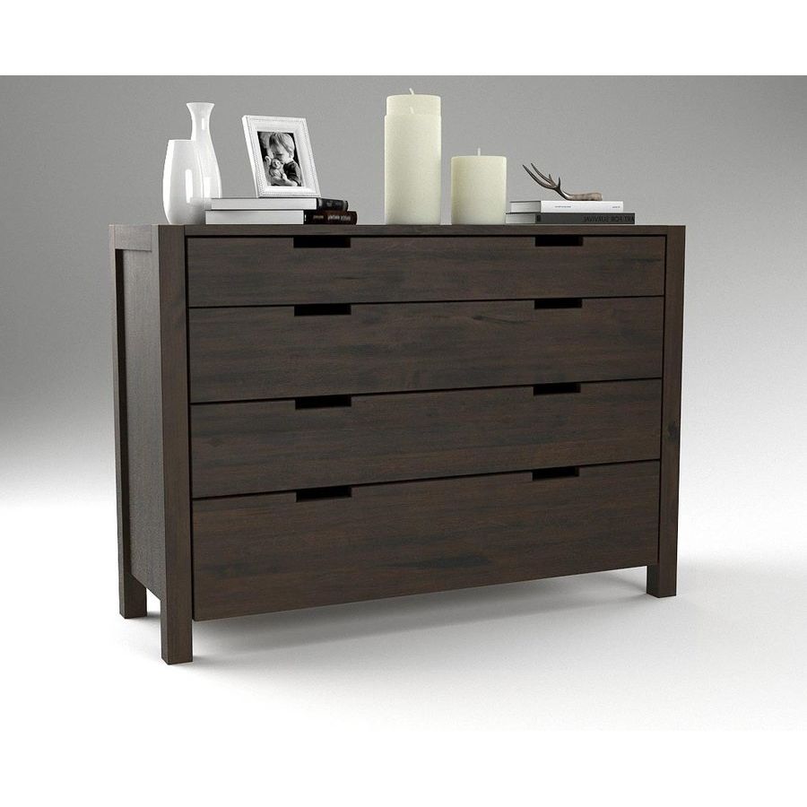 AURA Massivholz Schubladen Kommode