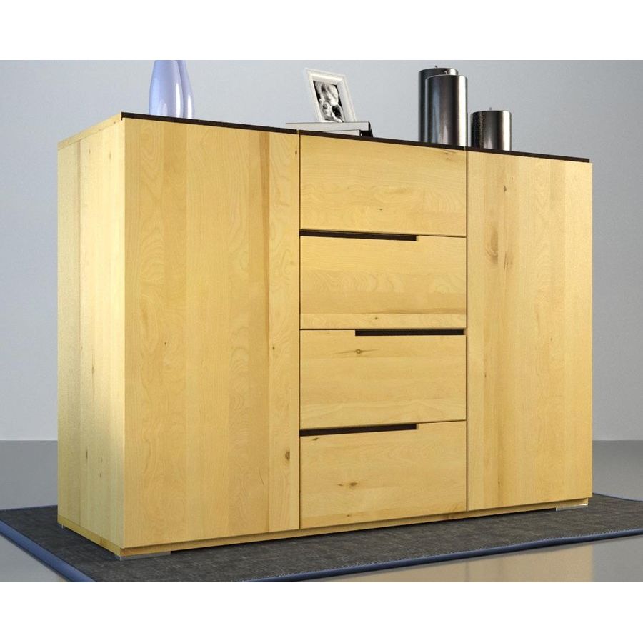 ARDEA Massivholz Schubladen Kommode