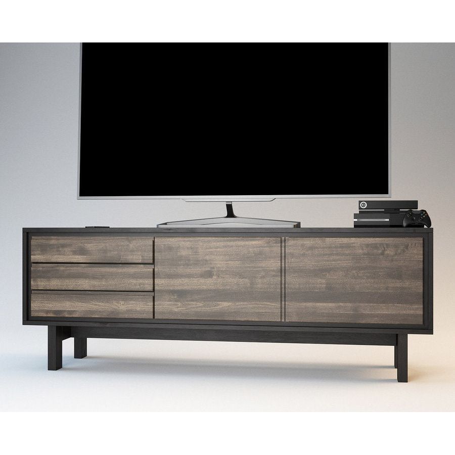 BARCELONA TV-Sideboard/Longboard Massivholz Kommode