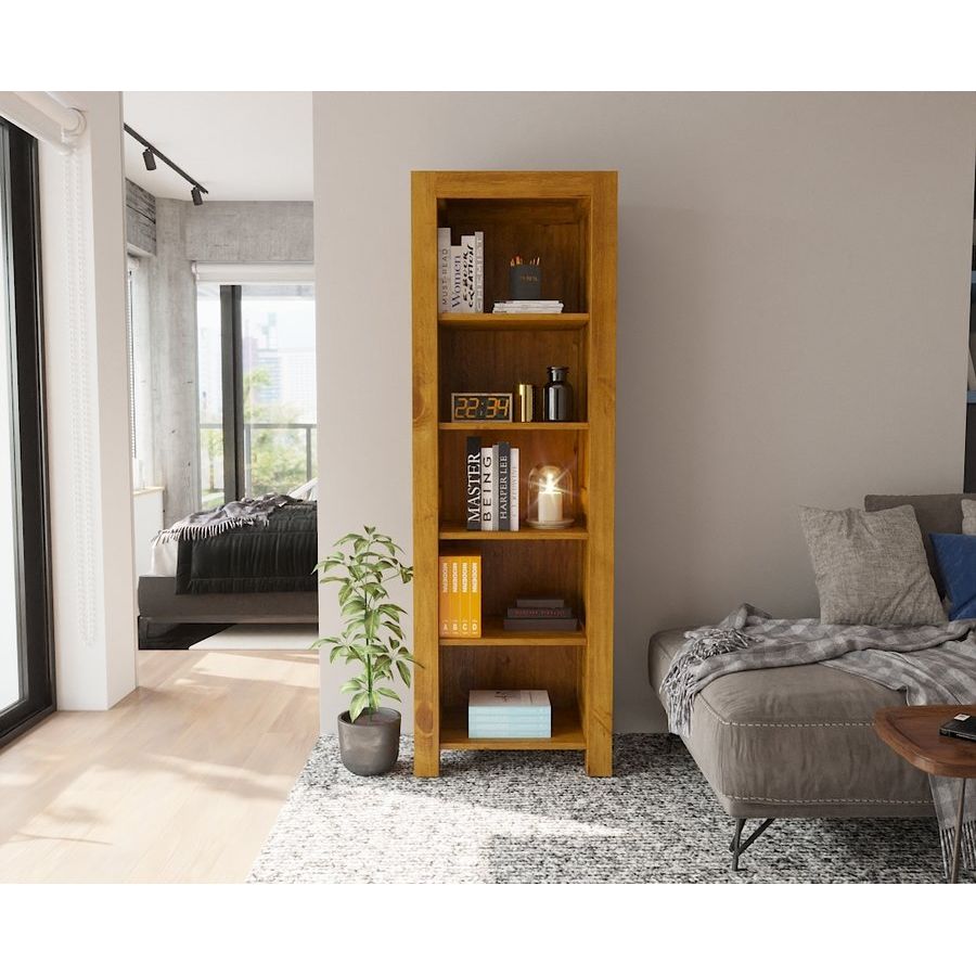 NATURA 60-er Bücherregal Massivholz