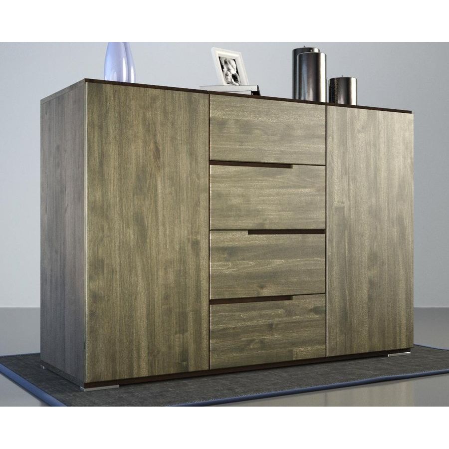 ARDEA Massivholz Schubladen Kommode