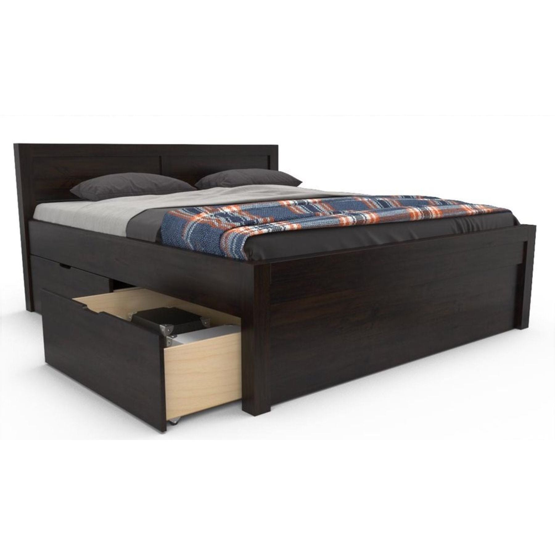 NATURA-VERSO Massivholzbett optional mit Bettschubladen