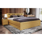 NELSON Massivholzbett optional mit Bettschubladen