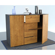 ARDEA Massivholz Schubladen Kommode