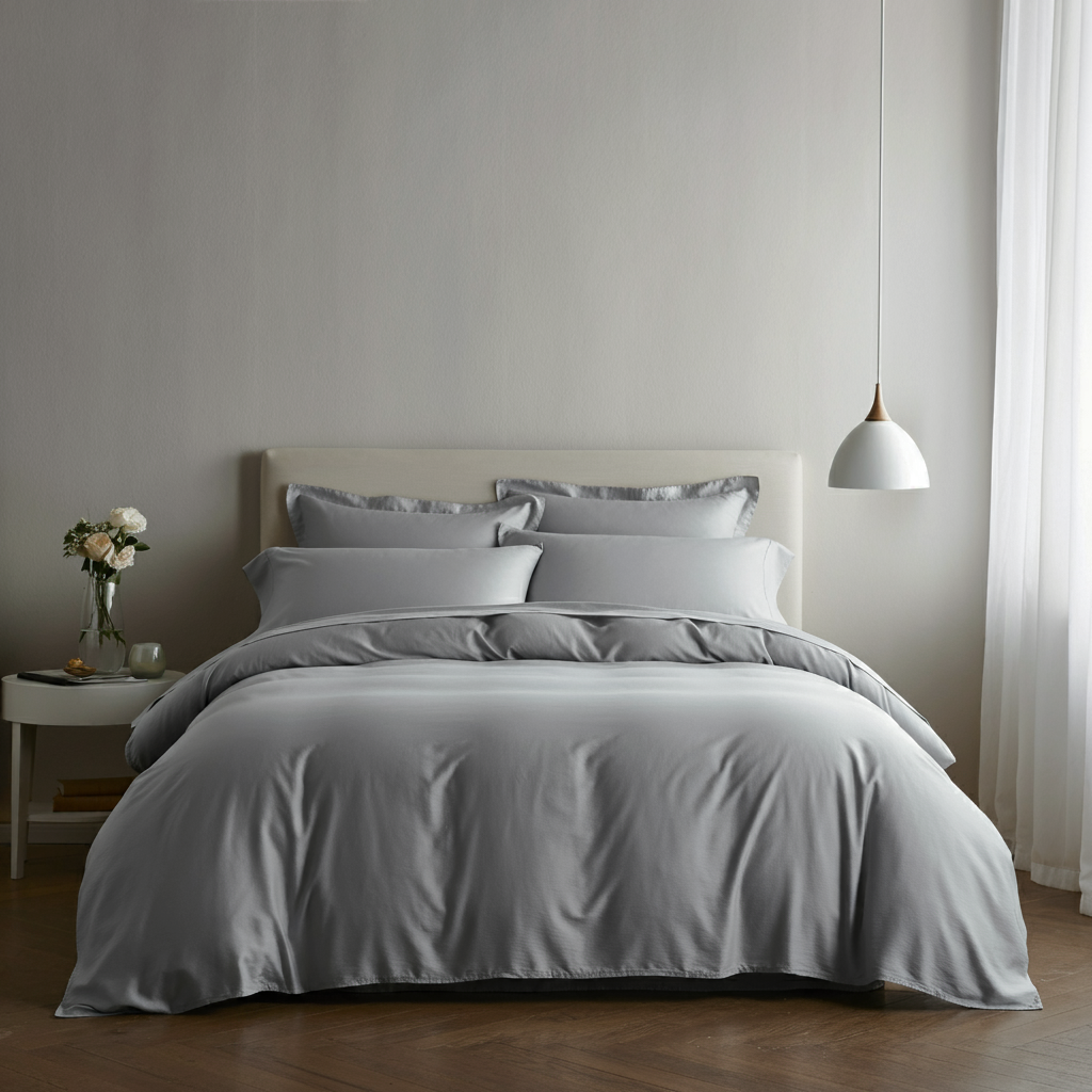 Grand Hotel Perkal Bettwäsche Aus Ägyptischer Baumwolle 100Prozent Mit Langen Stapelfasern Kühles Gefühl Atmungsaktiv