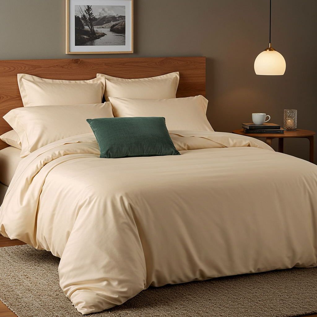 Luxe Baumwolle Satin Kissenbezug Aus Ägyptischer Baumwolle Mit 400 Fadendichte Und Butterweichem Satinfinish