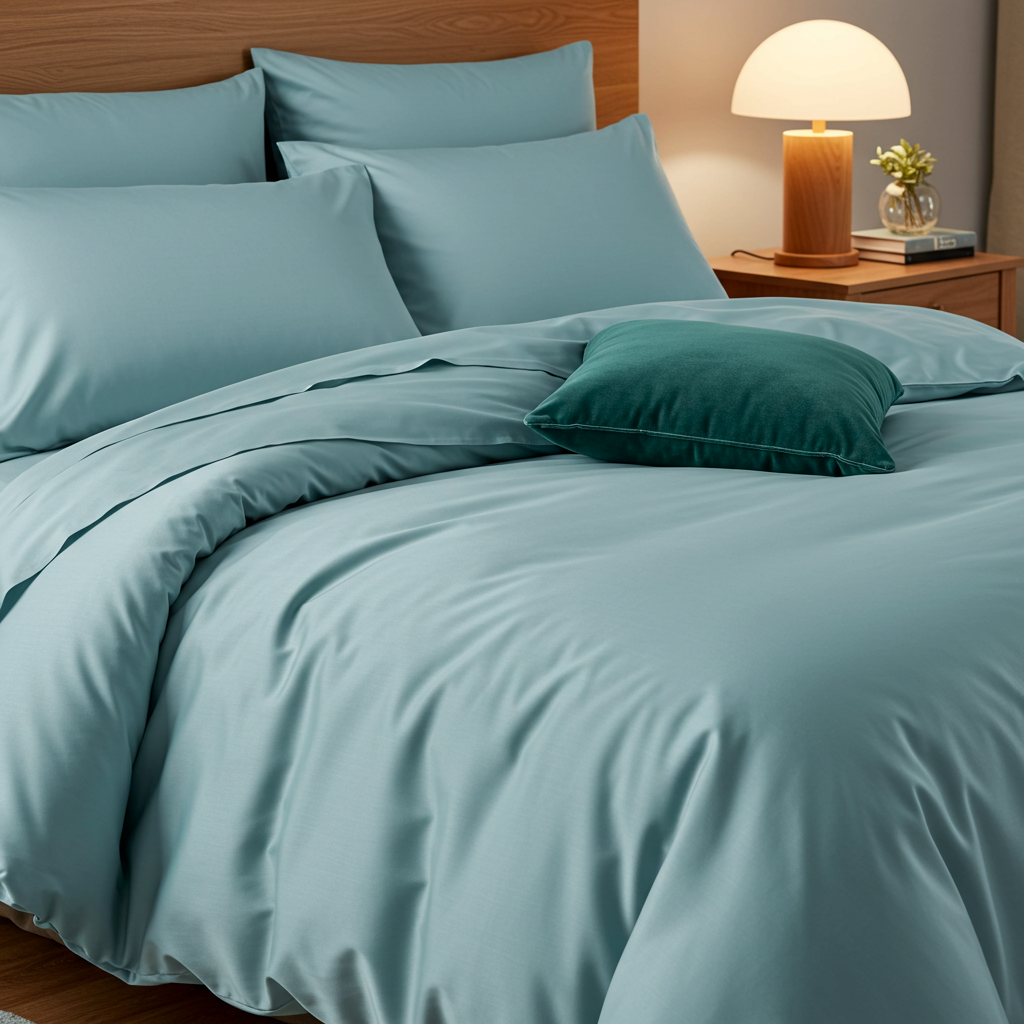 Luxe Baumwolle Satin Spannbettlaken Aus Ägyptischer Baumwolle Mit 400 Fadendichte Und Glänzendem Finish