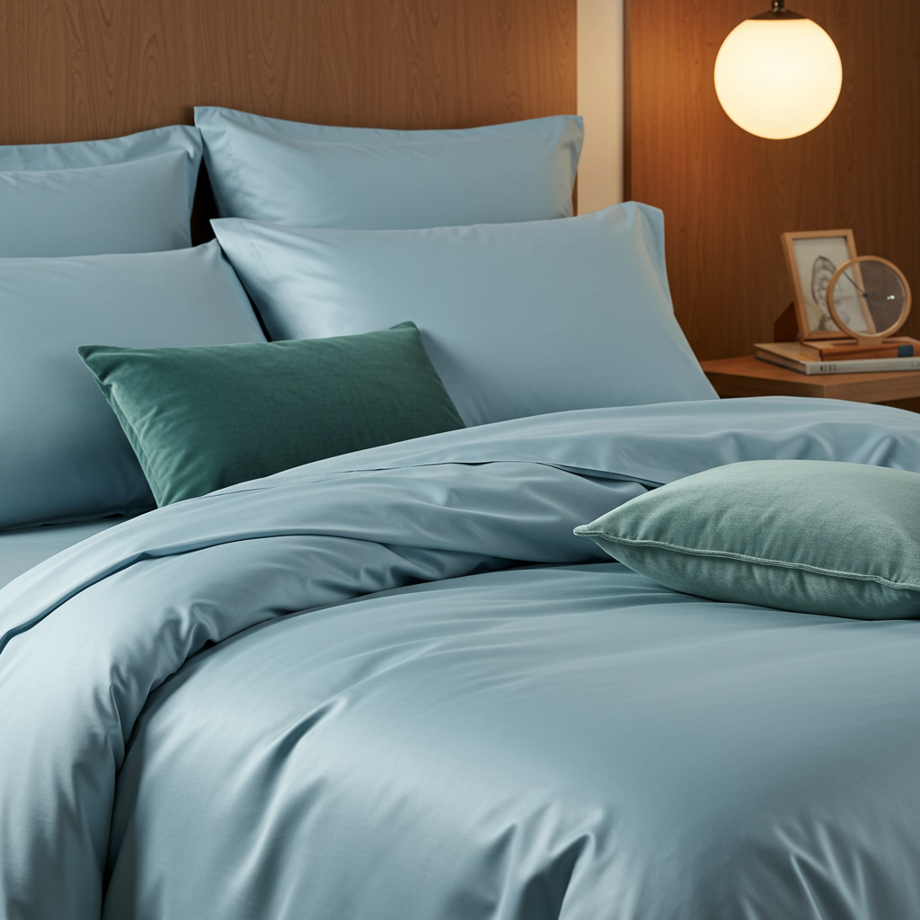 Luxe Baumwolle Satin Spannbettlaken Aus Ägyptischer Baumwolle Mit 400 Fadendichte Und Glänzendem Finish