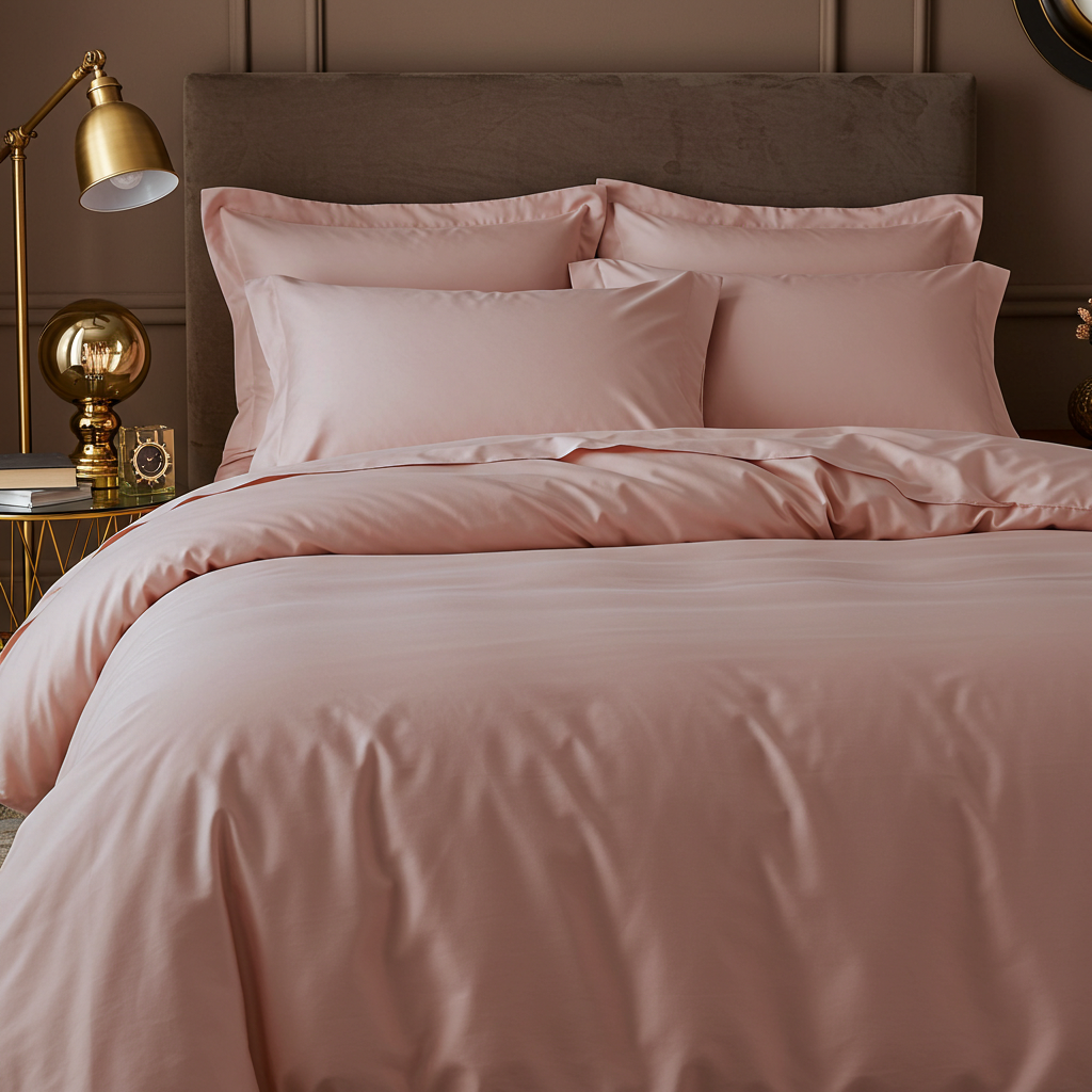 Charm Baumwolle Satin Kissenbezug Aus 100 Prozent Ägyptischer Baumwolle Mit 600 Fadendichte Und Seidigem Satinfinish