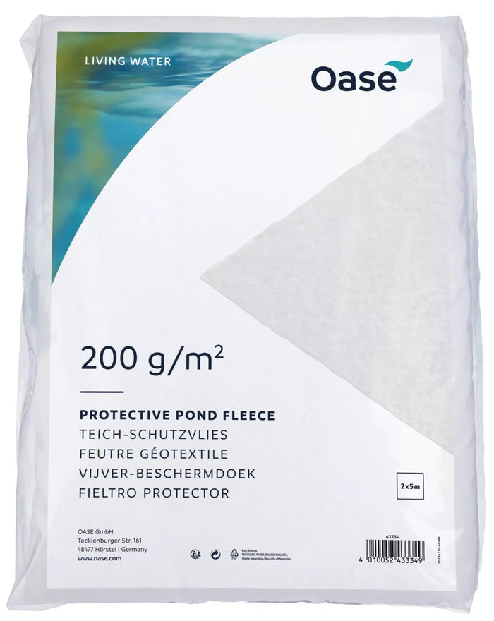 OASE Protective pond fleece 200 g/m² / 2x5 m INT packaging with product information