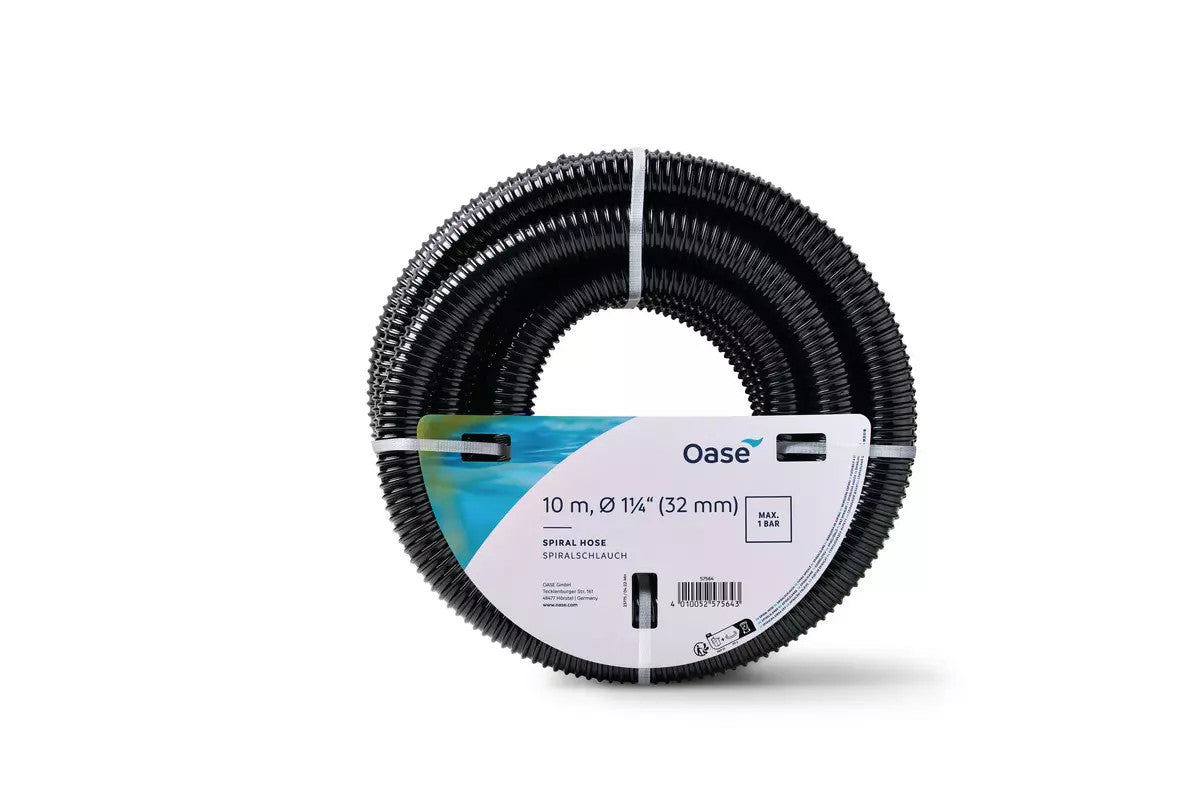 OASE Spiral hose black 1 1/4", 10 m INT