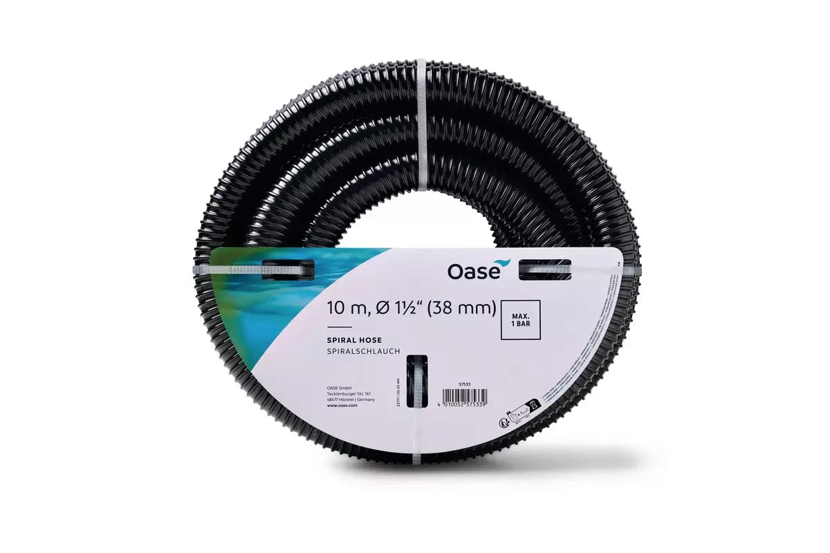 OASE Spiral hose black 1 1/2", 10 m INT