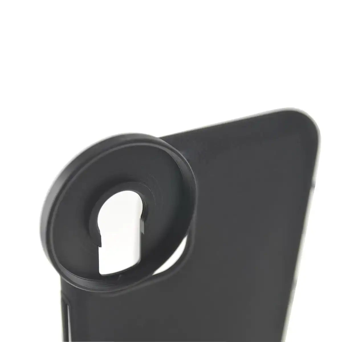 SYSTEM-S CPL Filter 37 mm Circular Polarizer für iPhone XS Max in Schwarz mit Hülle