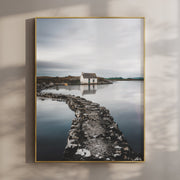 Fisherman's Bothy, Ireland – Galway Landscape Wall Art Print