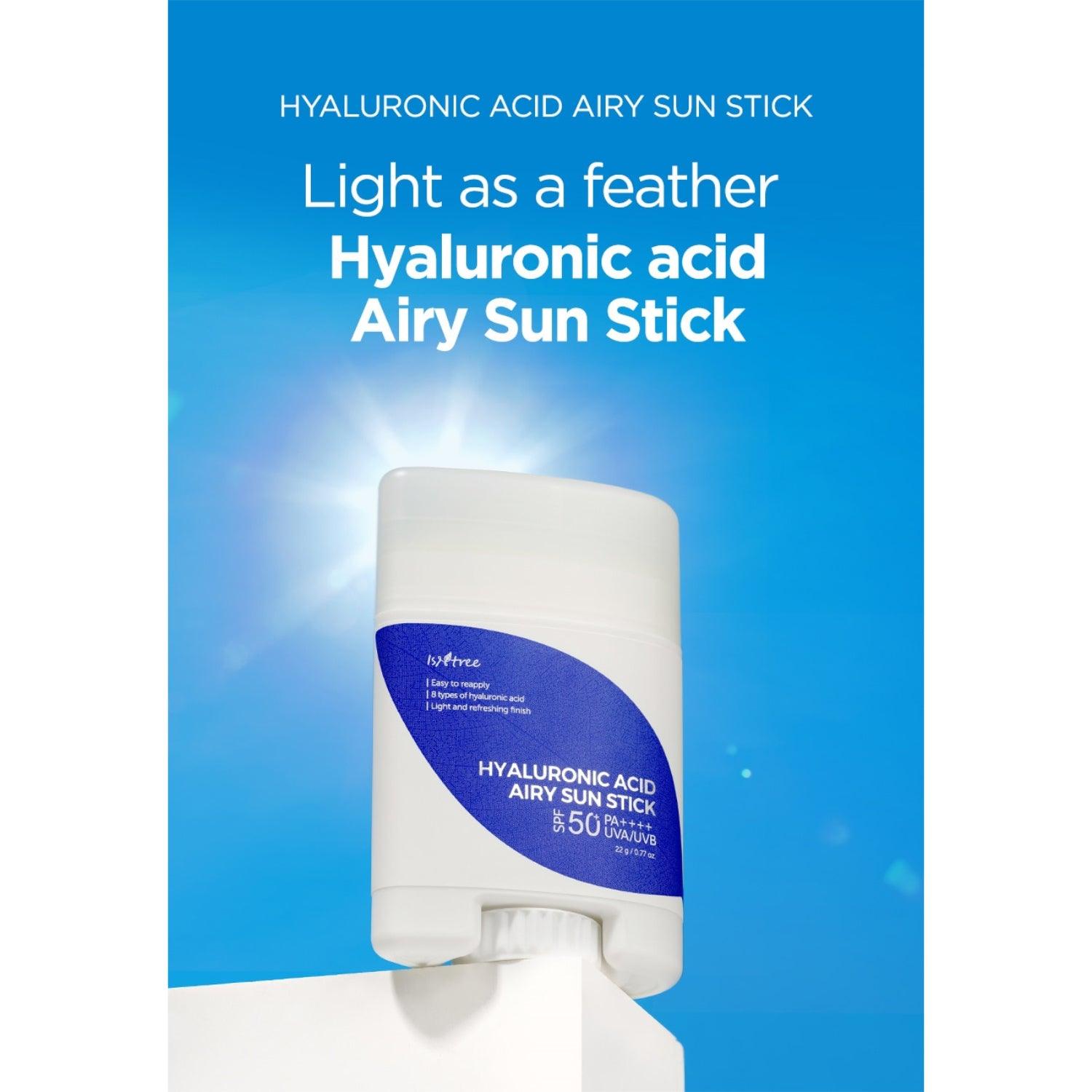 Isntree Hyaluronic Acid Airy Sun Stick SPF 50 - 22g