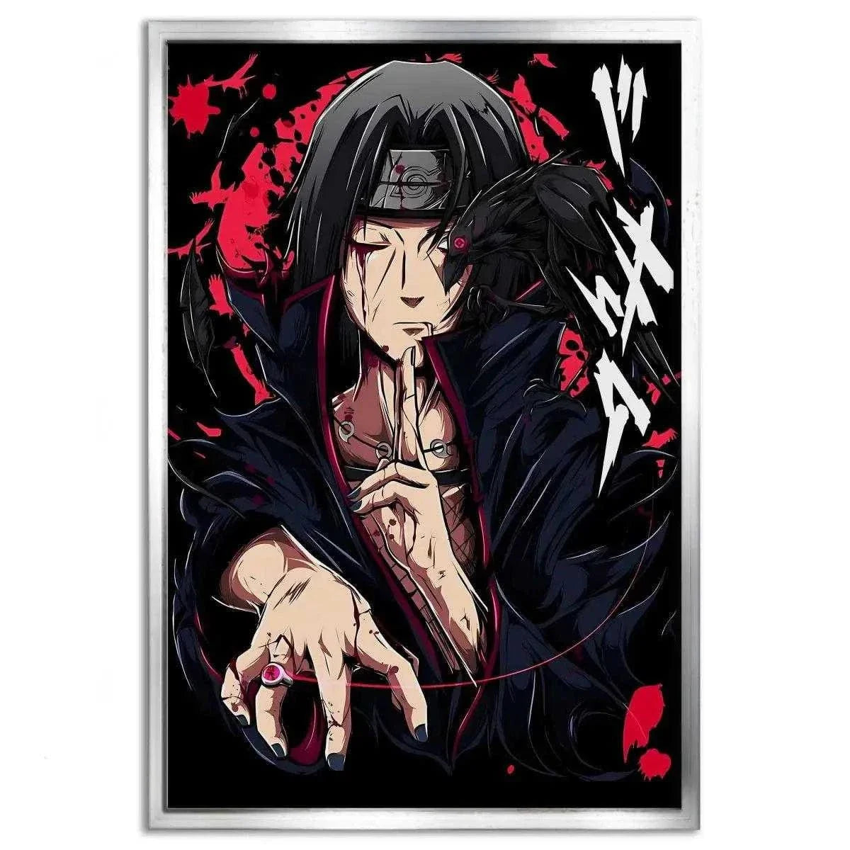 Itachi Uchiha - Anime Leinwandbild by SimpleCanvas