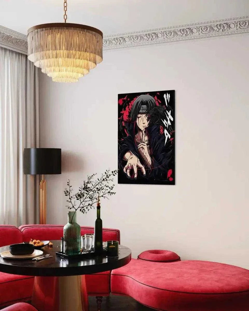 Itachi Uchiha - Anime Leinwandbild by SimpleCanvas