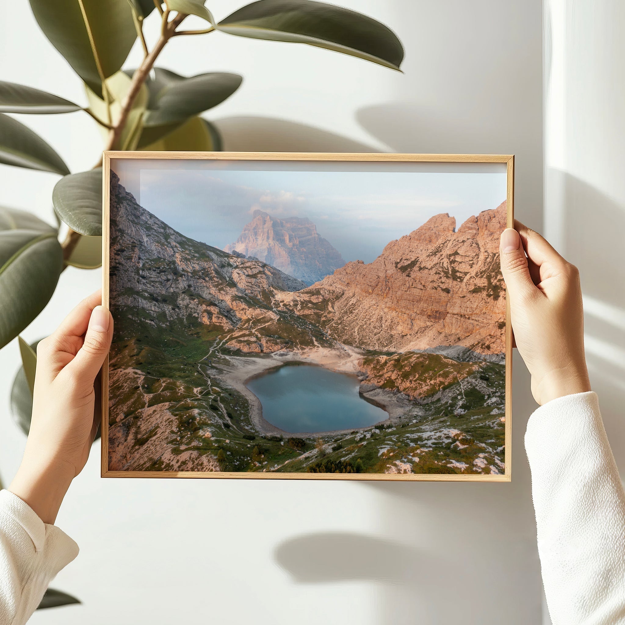 Lago di Coldai and Monte Pelmo – Dolomites Landscape Photography Print