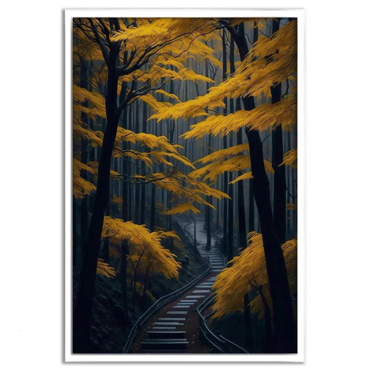 Japan autumn - Leinwandbild Japanisch by SimpleCanvas