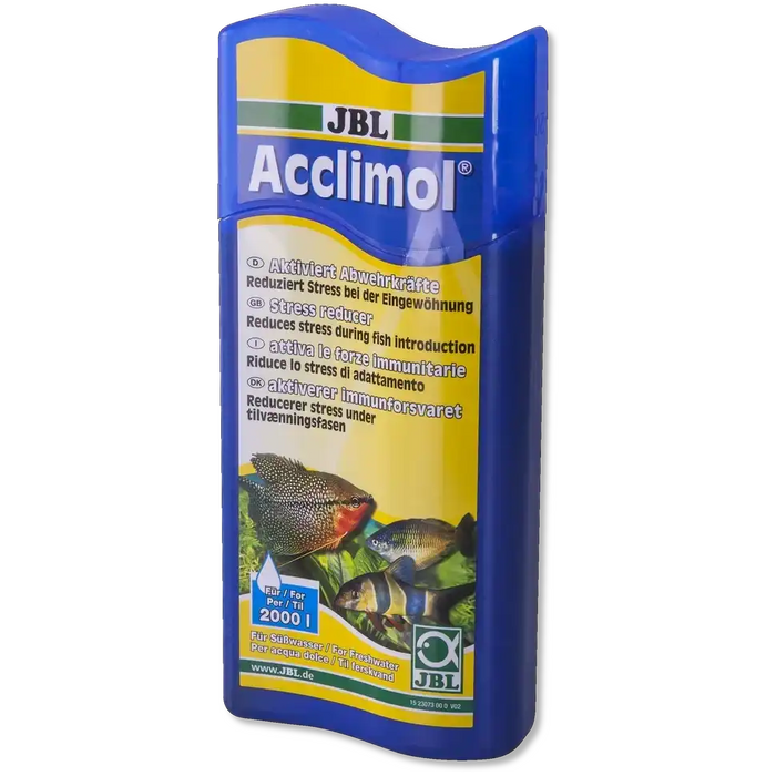 JBL Acclimol 500 ml Stressreduzierer Für Süßwasserfische Aktiviert Abwehrkräfte Und Immunsystem Schutz Der Wasserqualität