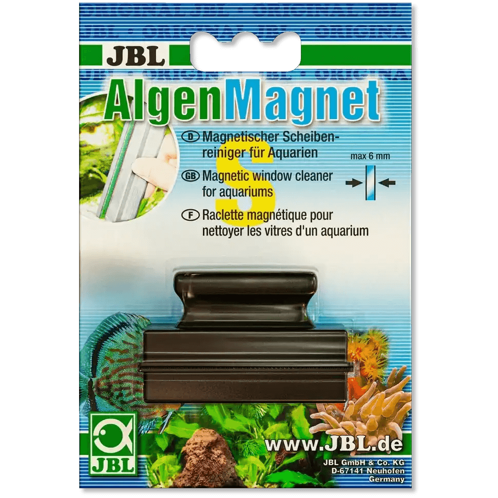 JBL Algenmagnet S Scheibenreiniger Für Aquarien Mit Starken Magneten Und Stabiler Griff Für Schnelle Algenentfernung