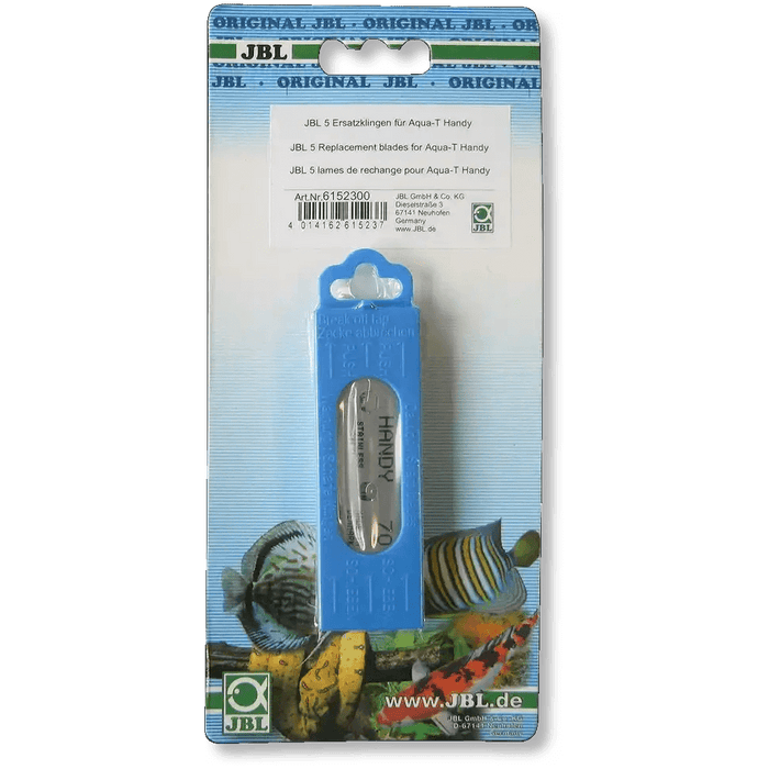 JBL Aqua-T Handy Ersatzklingen Fünf Präzisionsklingen Für Mühelose Algenentfernung An Aquarienscheiben