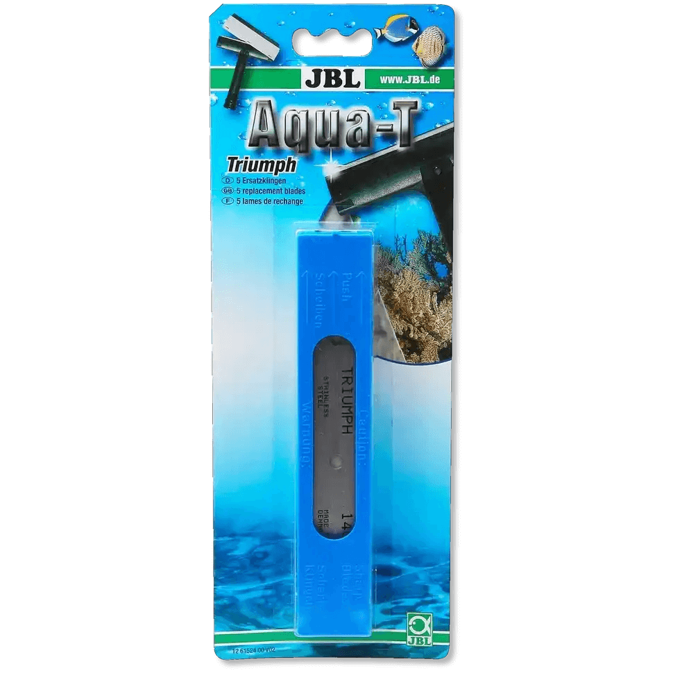 JBL Aqua-T Triumph Ersatzklingen Set 5 Präzisionsklingen Für Scheibenreiniger Und Aquarium