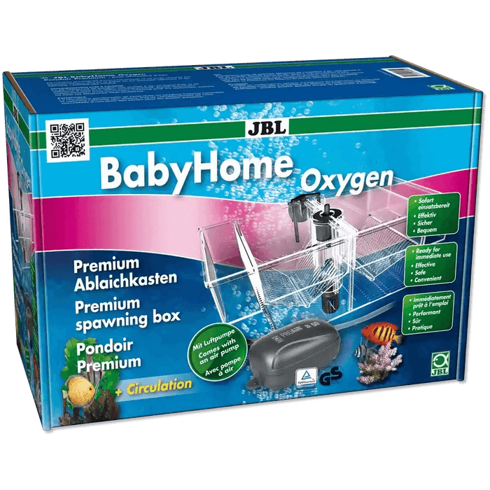 JBL BabyHome Oxygen Doppelablaichkasten Mit Sauerstoffversorgung Zum Aufzucht Von Jungfischen Komplettset