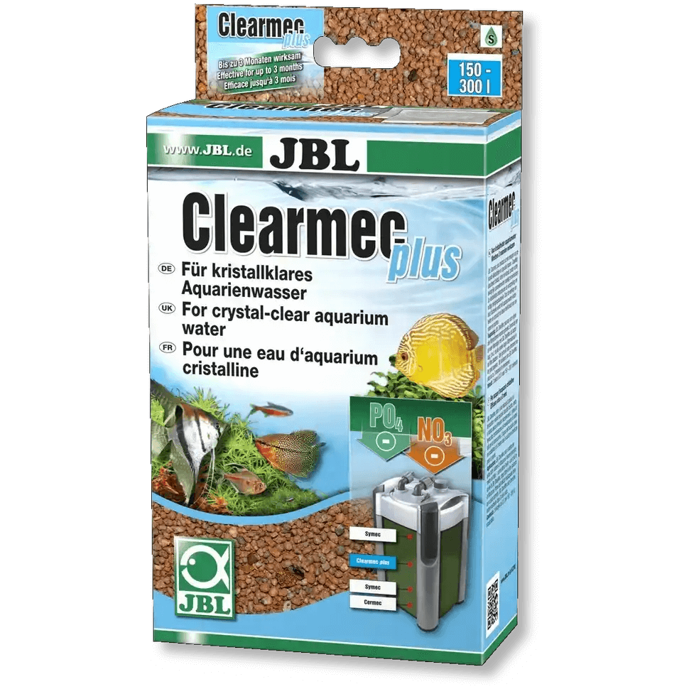 JBL Clearmec Plus Filtermasse 600 ml Bindet Nitrit Nitrat Und Phosphat Im Aquarium Für Kristallklares Wasser
