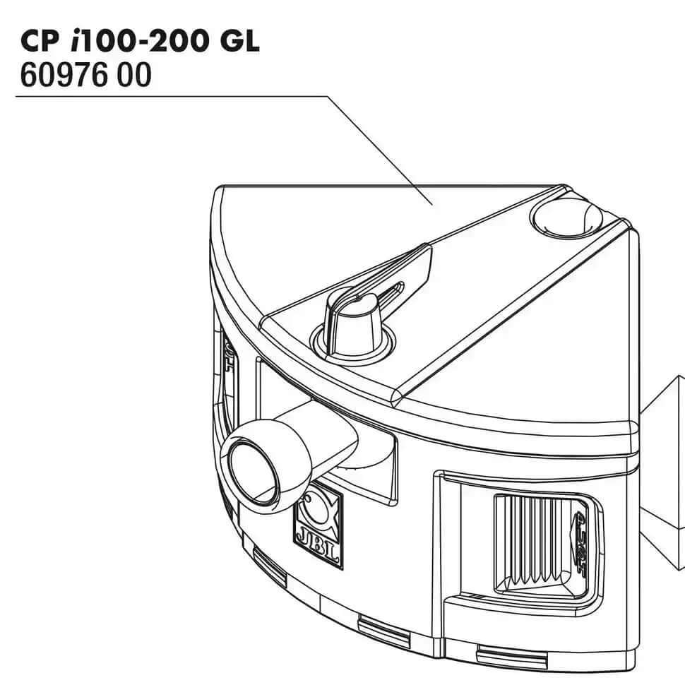 JBL CP i_gl 100/i200 Pumpenkopf