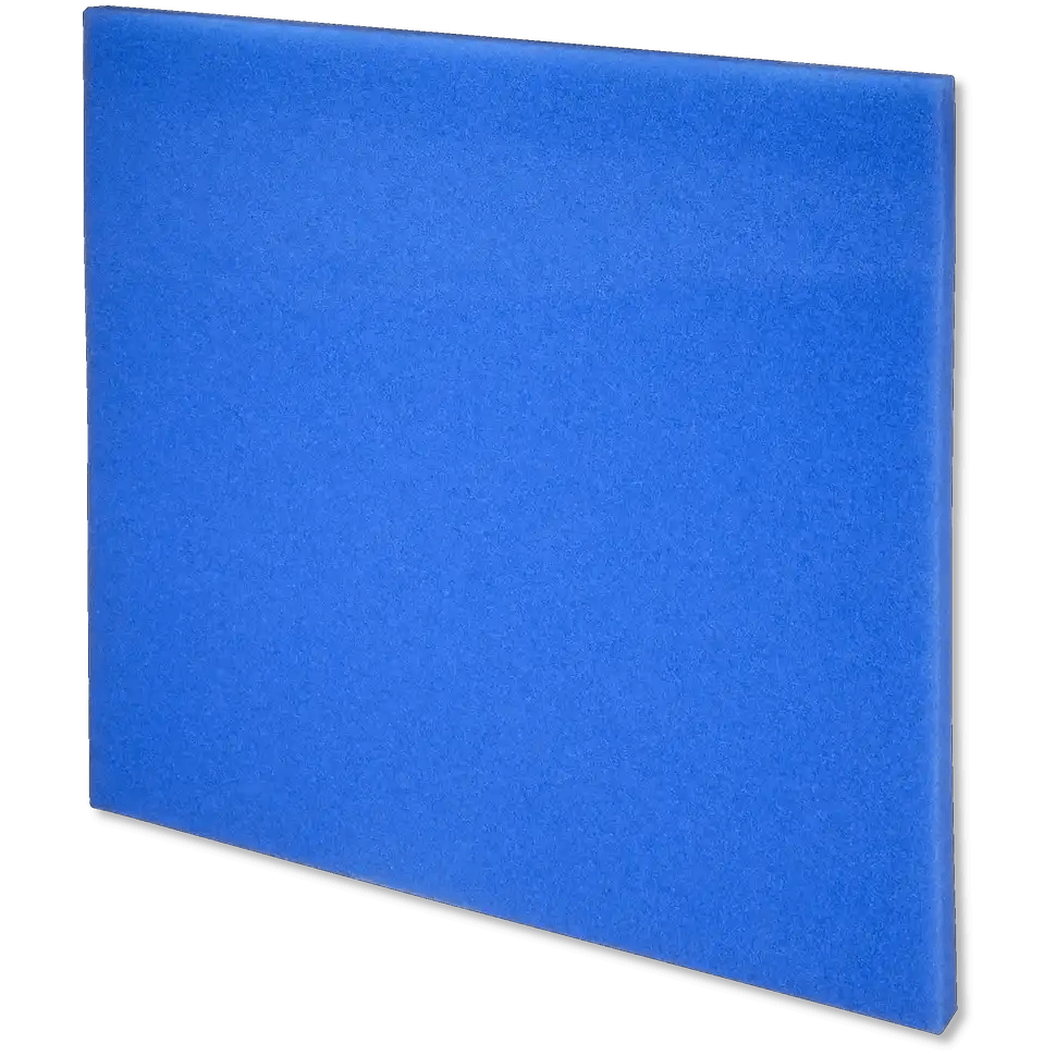 JBL Filterschaum Blau Fein 2,5 cm Hochwertige Filtermatte Für Aquarien Einfach Zu Verwenden Gründliche Feinstfiltration