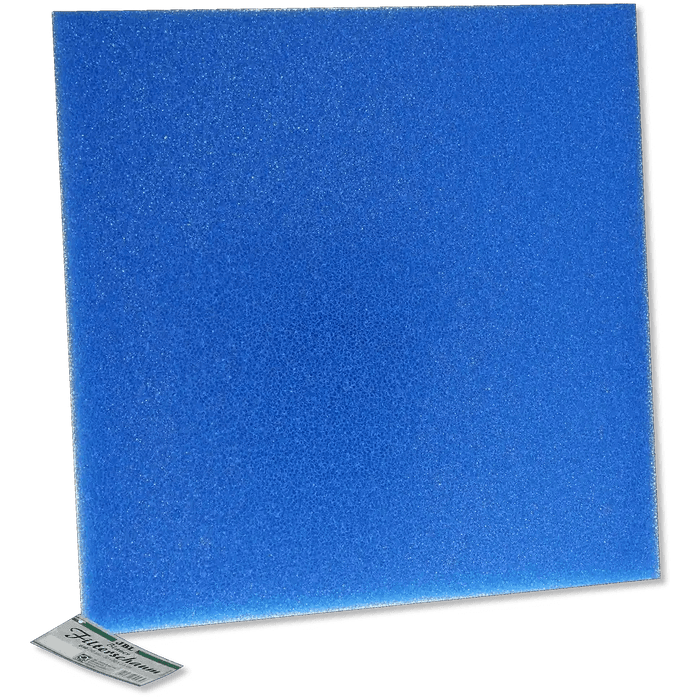 JBL Filterschaum Blau Grob 10 Cm Filtermatte Für Aquarien Und Teichfilter Mit Große Oberfläche Und Langzeitfiltration