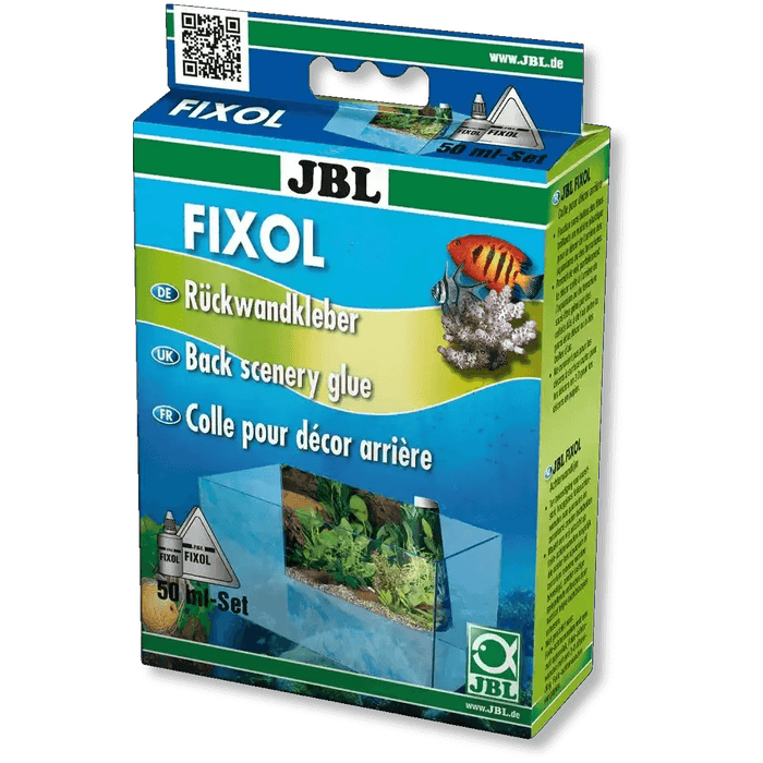 JBL Fixol 50 Ml Ungiftiger Rückwandkleber Für Hochglanz Folienrückwände Für Aquarien Und Terrarien 3D Effekt